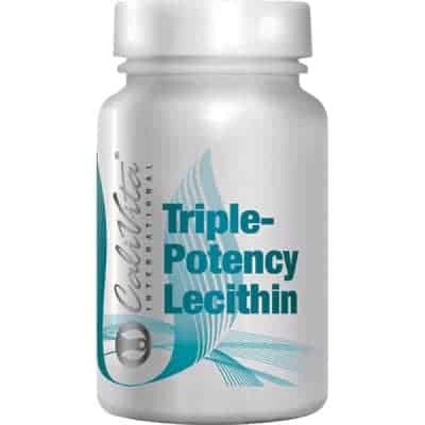 Triple Potency Lecithin, 100 capsule gelatinoase Triple Potency Lecithin, 100 capsule gelatinoase
